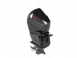 Motor de barco Mercury Racing 450R Modelo 3D