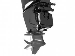 Mercury Racing 450R Boat Engine Model 3D
