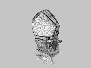 Mercury Racing 450R Boat Engine Model 3D