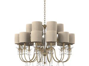 Aiardini 2107 119 Lp 枝形吊灯 3D 模型