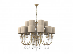 Aiardini 2107 119 Lp Chandelier 3D 模型