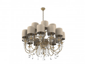 Aiardini 2107 119 Lp Chandelier 3D 模型