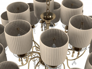 Aiardini 2107 119 Lp Chandelier 3D 模型