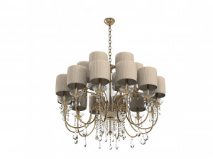 Aiardini 2107 119 Lp Chandelier 3D 模型