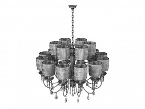 Aiardini 2107 119 Lp Chandelier 3D 模型