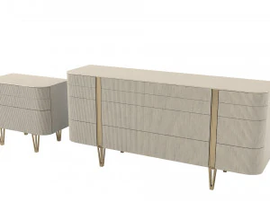 Caracole Love at First Sight True Love modern contemporary art dco Sideboards Set 3D Model
