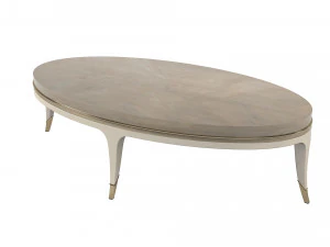 Caracole front and Center coffee oval table 3D Model