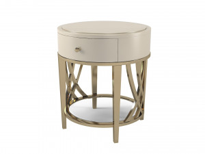 Caracole Adela End table c011-016-411 Modelo 3D