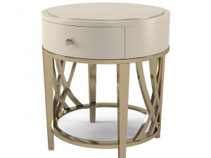 Caracole Adela End table c011-016-411 Modelo 3D