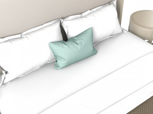 Caracole Fall in love bedroom set 3Dモデル