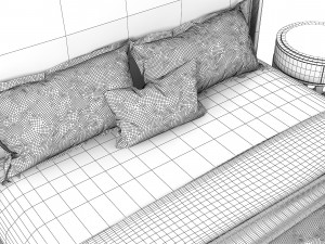 Caracole Fall in love bedroom set 3Dモデル