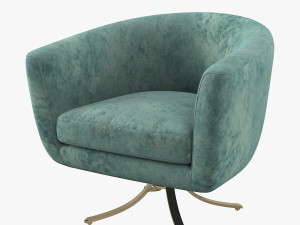 Caracole Twirl Aroundi UPH-017-0311-A Chair 3D Model