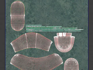 Silla Caracole Twirl Aroundi UPH-017-0311-A Modelo 3D