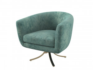 Caracole Twirl Aroundi UPH-017-0311-A Chair 3D 模型