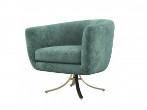 Caracole Twirl Aroundi UPH-017-0311-A Chair 3D 模型