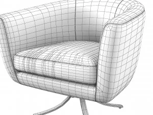 Silla Caracole Twirl Aroundi UPH-017-0311-A Modelo 3D