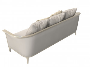Caracole Eaves Drop 419-111-A Sofa 3D-Modell