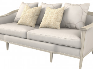 Caracole Eaves Drop 419-111-A Sofa 3D-Modell