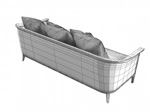 Caracole Eaves Drop 419-111-A Sofa 3D-Modell