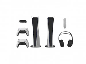 PlayStation 5-set 3D Model