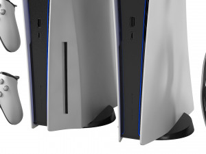 Playststion 5 Set Modèle 3D