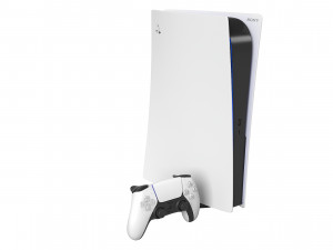 Playstation 5 Without A Disc Drive 3D Модель