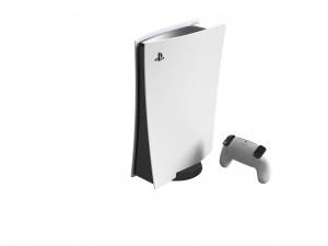 Playstation 5 Without A Disc Drive 3D Модель