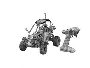 Rc Toy Buggy Car 3D Модель