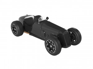 1930 Austin Seven Special Monoposto Roadster Car Model 3D