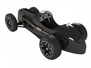 1930 Austin Seven Special Monoposto Roadster Car Model 3D