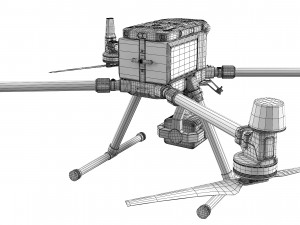 DJI Matrice 300 RTK Drone 3D-Modell