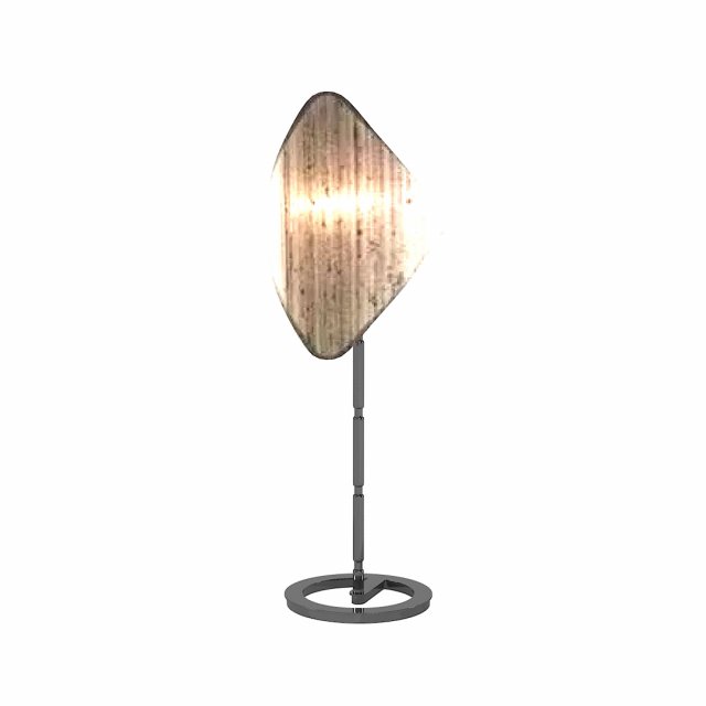 Patrizia Garganti Holly Table Lamp 3D Model .c4d .max .obj .3ds .fbx .stl .blend 