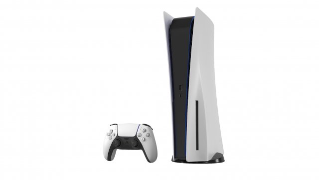 PlayStation 5 3D 模型 .c4d .max .obj .3ds .fbx .stl .blend 