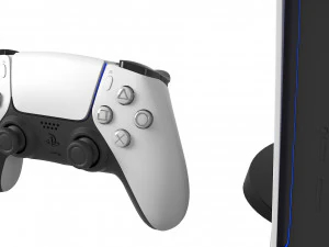 PlayStation 5 3D Model