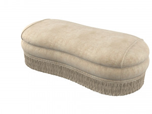 Galimberti Nino Anemone Pouf modern oval 3Dモデル
