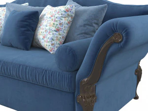 Savio Firmino 3446A Sofa 3D Model