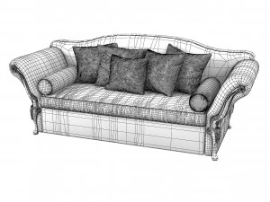 Savio Firmino 3446A Sofa 3D Model