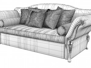 Savio Firmino 3446A Sofa 3D 模型
