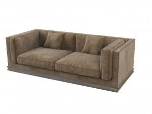 Longhi Mason Sofa 3D Model