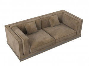 Longhi Mason Sofa 3D Model