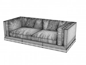 Longhi Mason Sofa 3D Model
