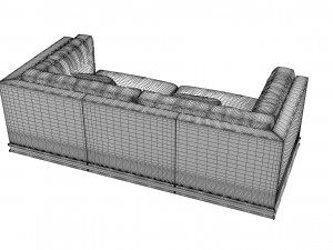 Longhi Mason Sofa 3D Model