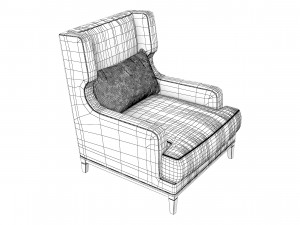 Porada Camille Chair 3D Model