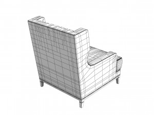 Porada Camille Chair 3D Model