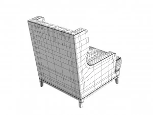 Porada Camille Chair 3D Model