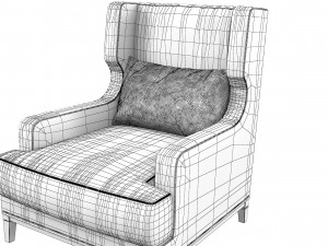 Porada Camille Chair 3D Model