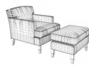 Porada Camille Chair 3D Model