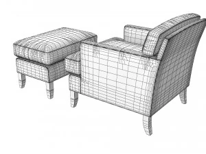 Porada Camille Chair 3D Model