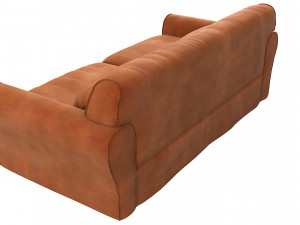 Housse Leather Sofa By Baxter Modelo 3D