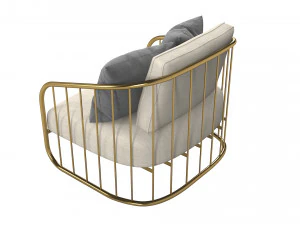 Formitalia Charleston Armchair 3D Model